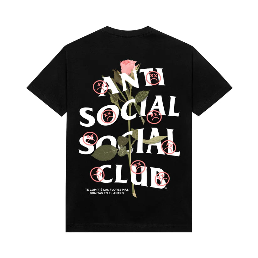 Playera Anti Social Social Club Te Compre Las Flores Sadboyz