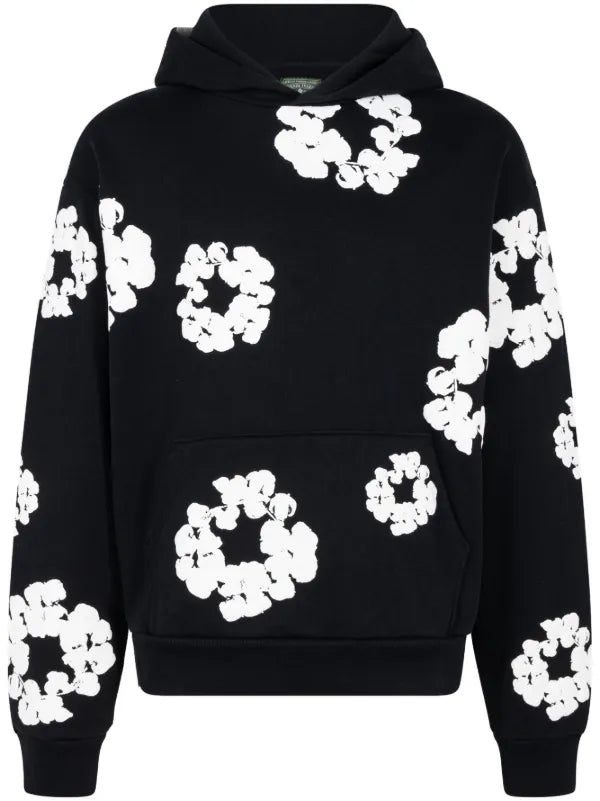 Hoodie Denim Tears Black