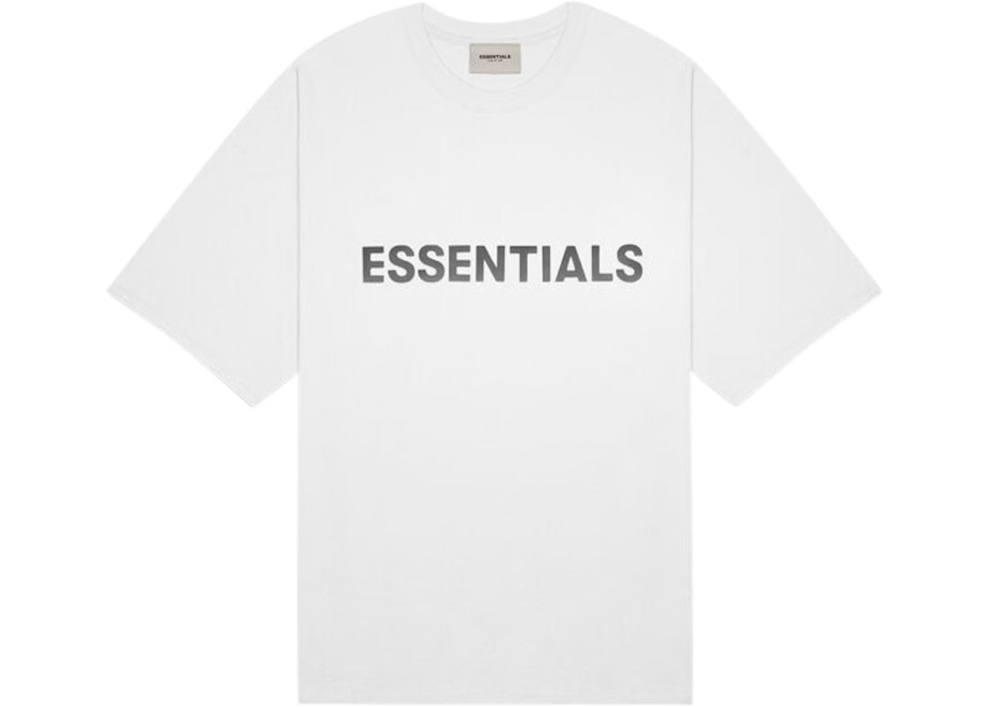 Playera Essentials White Logo