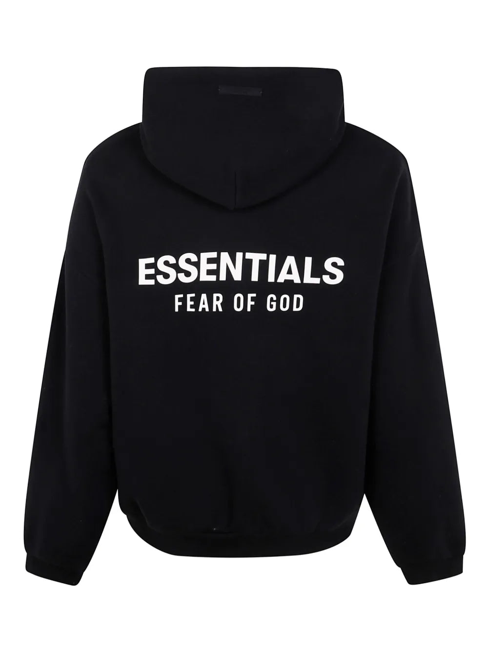 Hoodie Essentials Fear Of God Black Letras Blancas