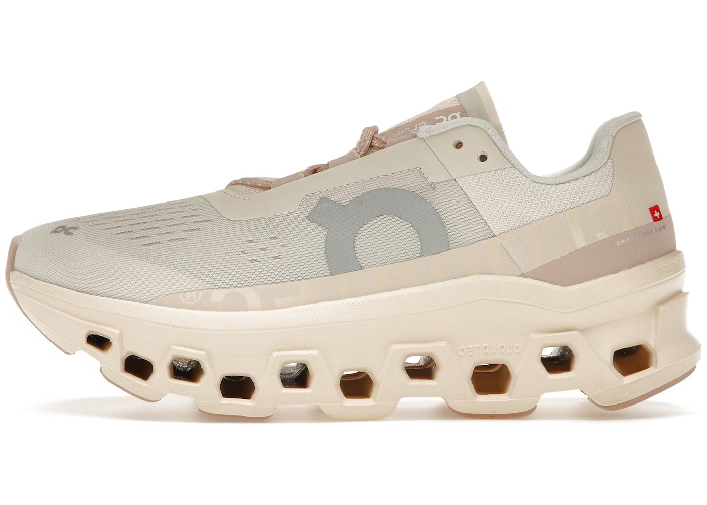 On Cloudmonster Moon Fawn