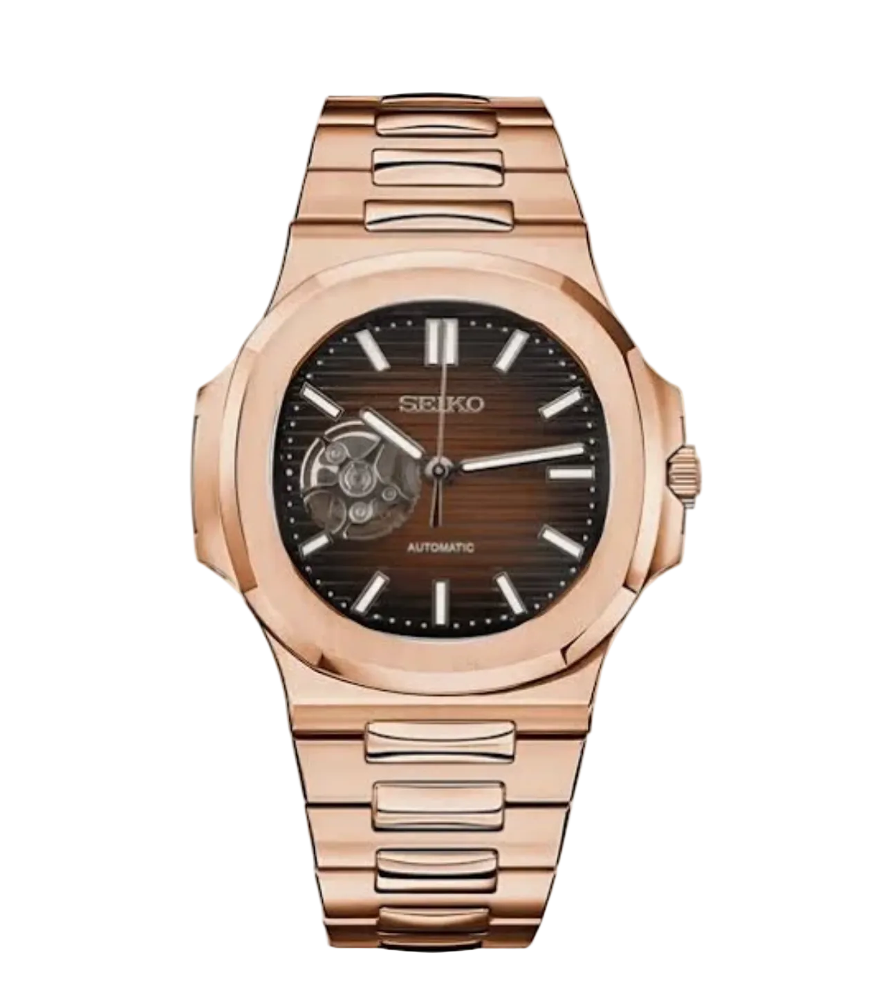 Reloj seiko patek chocolate