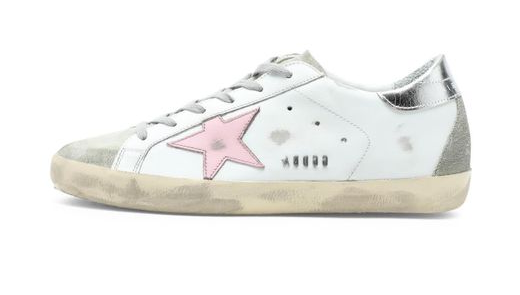 Golden Goose Pink Silver