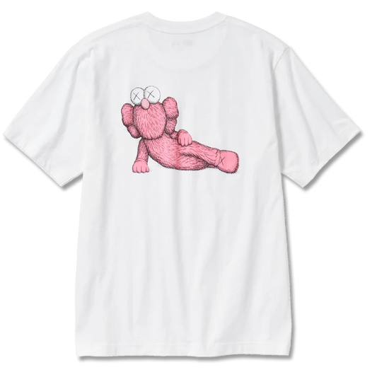 Playera Kaws x Uniqlo UT Graphic Pink (Talla Reducida)