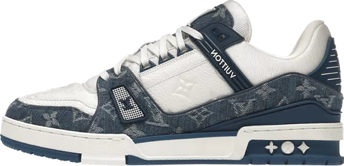 Louis Vuitton Trainer Monogram Denim Blue