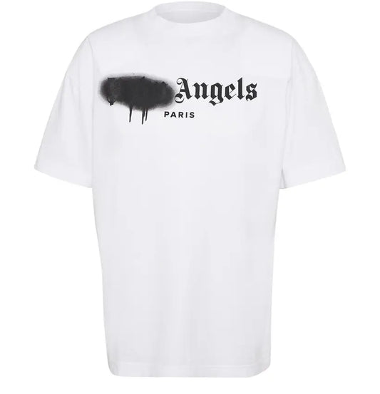 Playera Palm Angels White Spray Paris