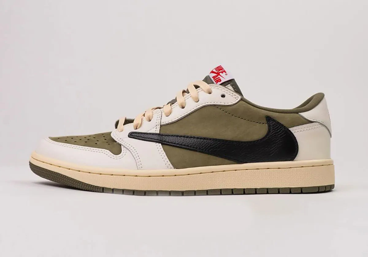 Jordan 1 Low Travis Scott Medium Olive