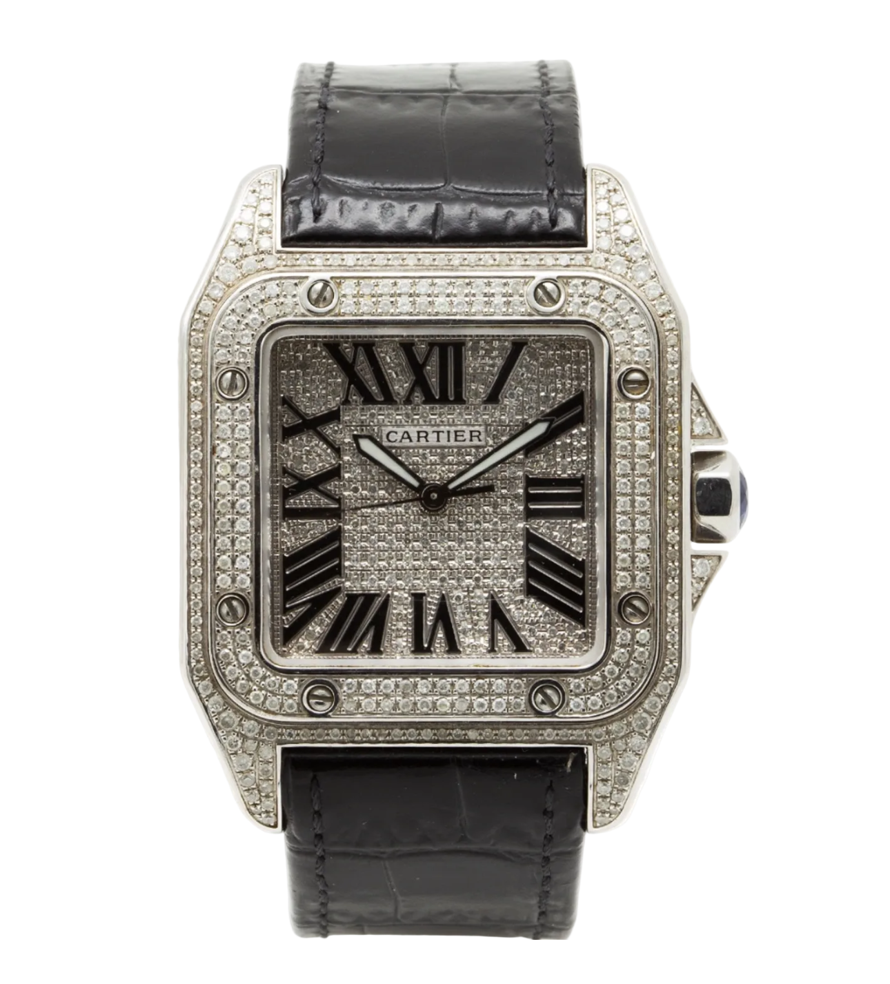 Reloj Cartier Santos 100 XL Ice