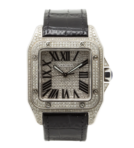 Reloj Cartier Santos 100 XL Ice