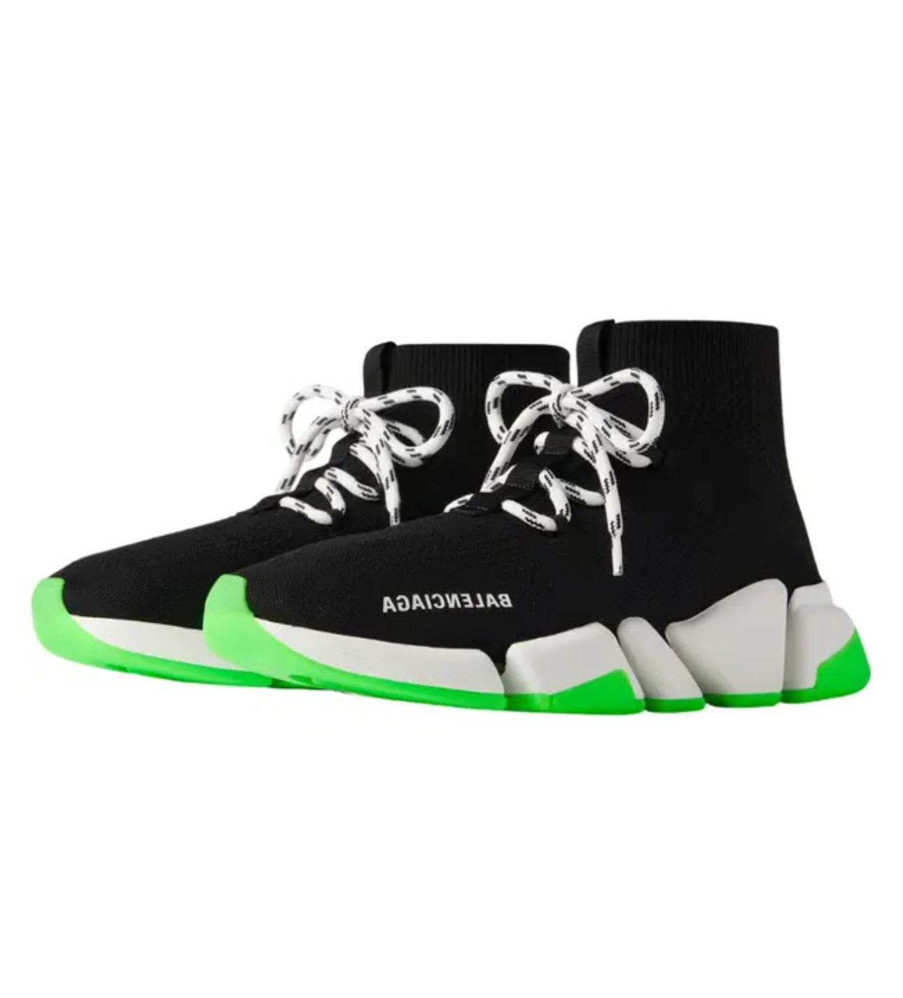Balenciaga Speed 2.0 Black Green