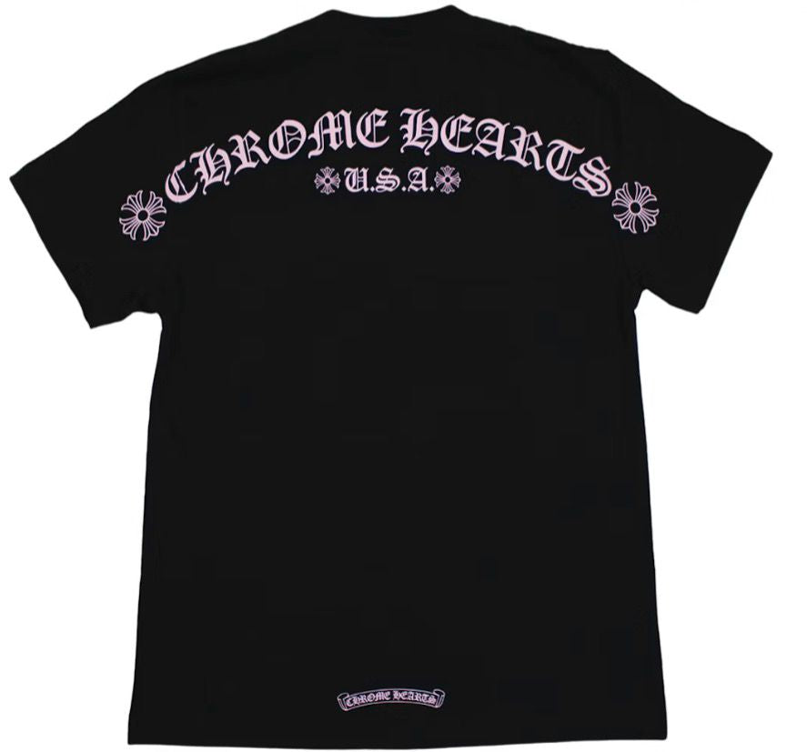 Playera Chrome Hearts Matty Boy Shoulder Pink
