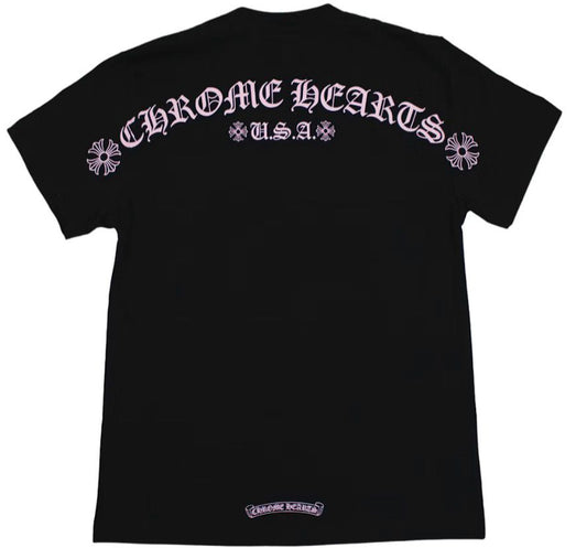 Playera Chrome Hearts Matty Boy Shoulder Pink