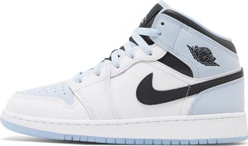 Jordan 1 Mid White Ice Blue