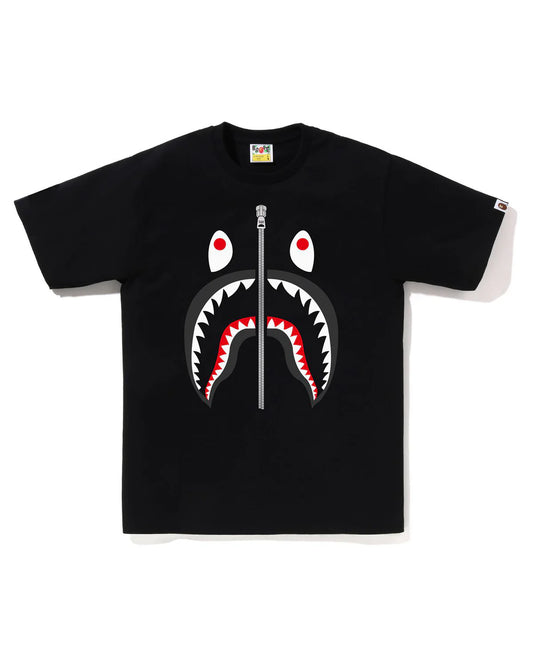 Playera Bape Shark Black