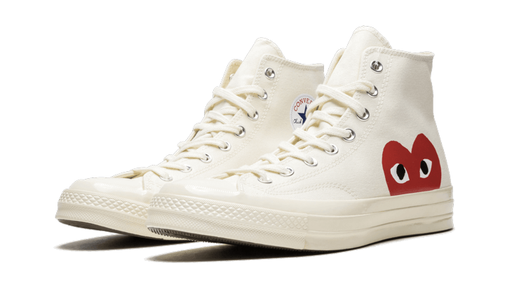 Converse HI Comme Des Garçons Cream