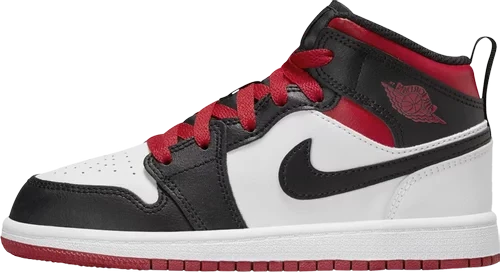 Jordan 1 Mid Gym Red Black KIDS