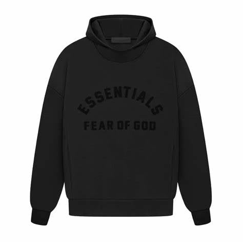 Hoodie Essentials Fear Of God Black