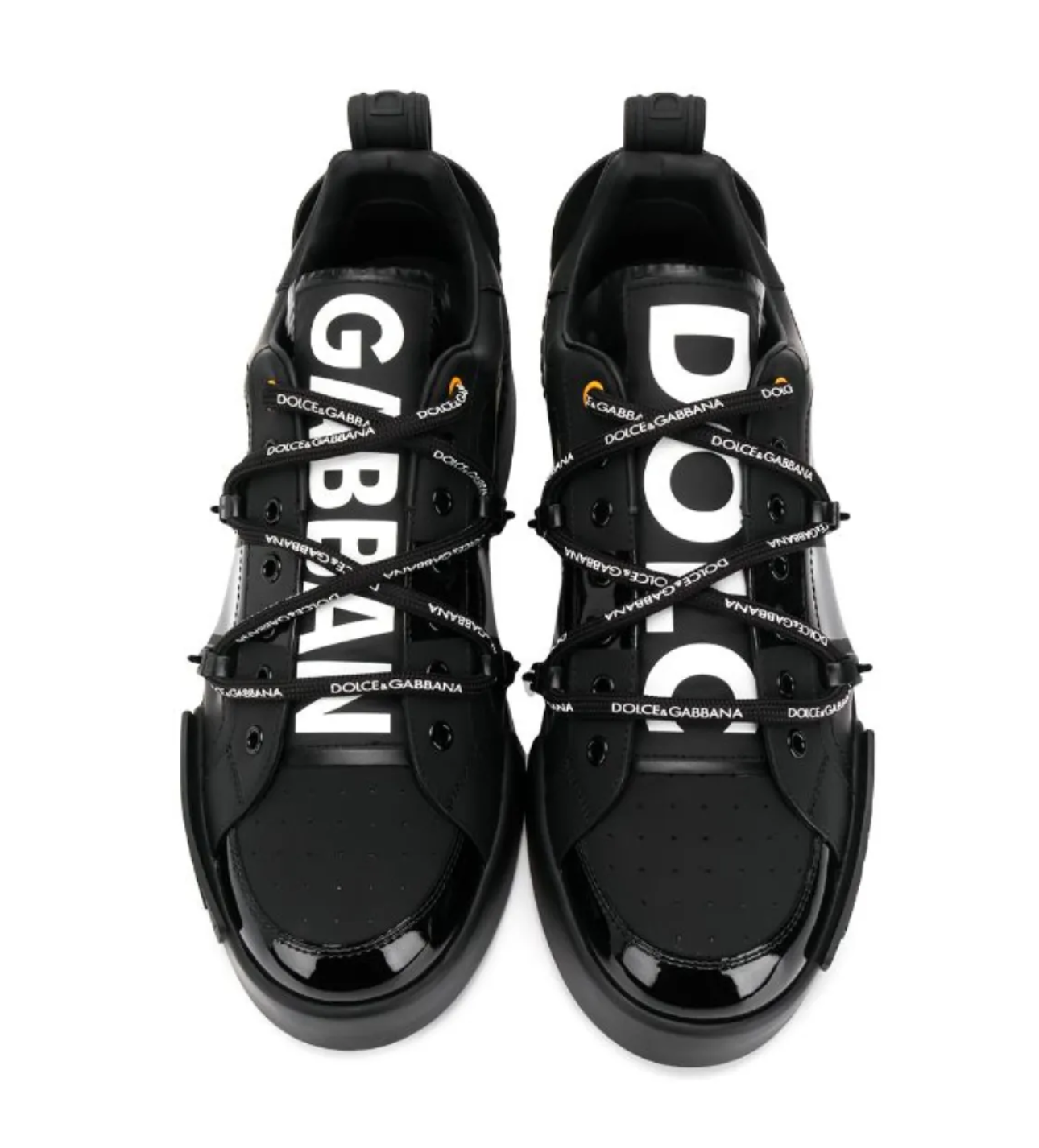 Dolce & Gabbana Lace Up Black