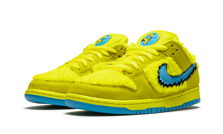 Dunk Low SB Grateful Bears Yellow