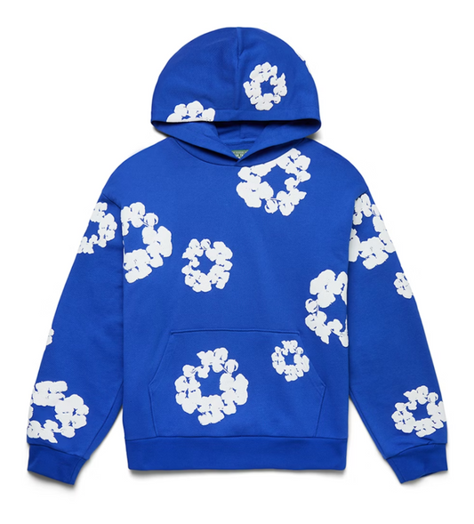 Hoodie Denim Tears Blue