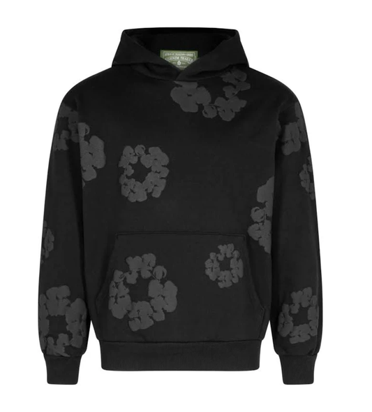 Hoodie Denim Tears Full Black