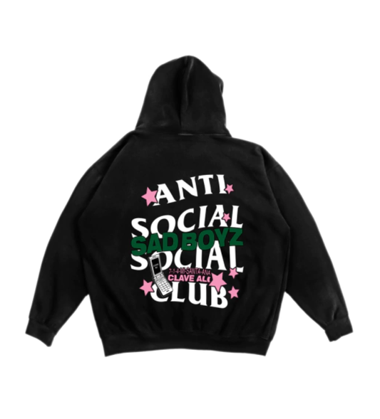 Hoodie Anti Social Social Club X Clave Ali