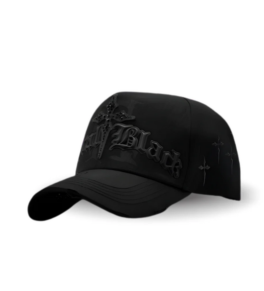 Gorra Rude x Tombochio Total Black