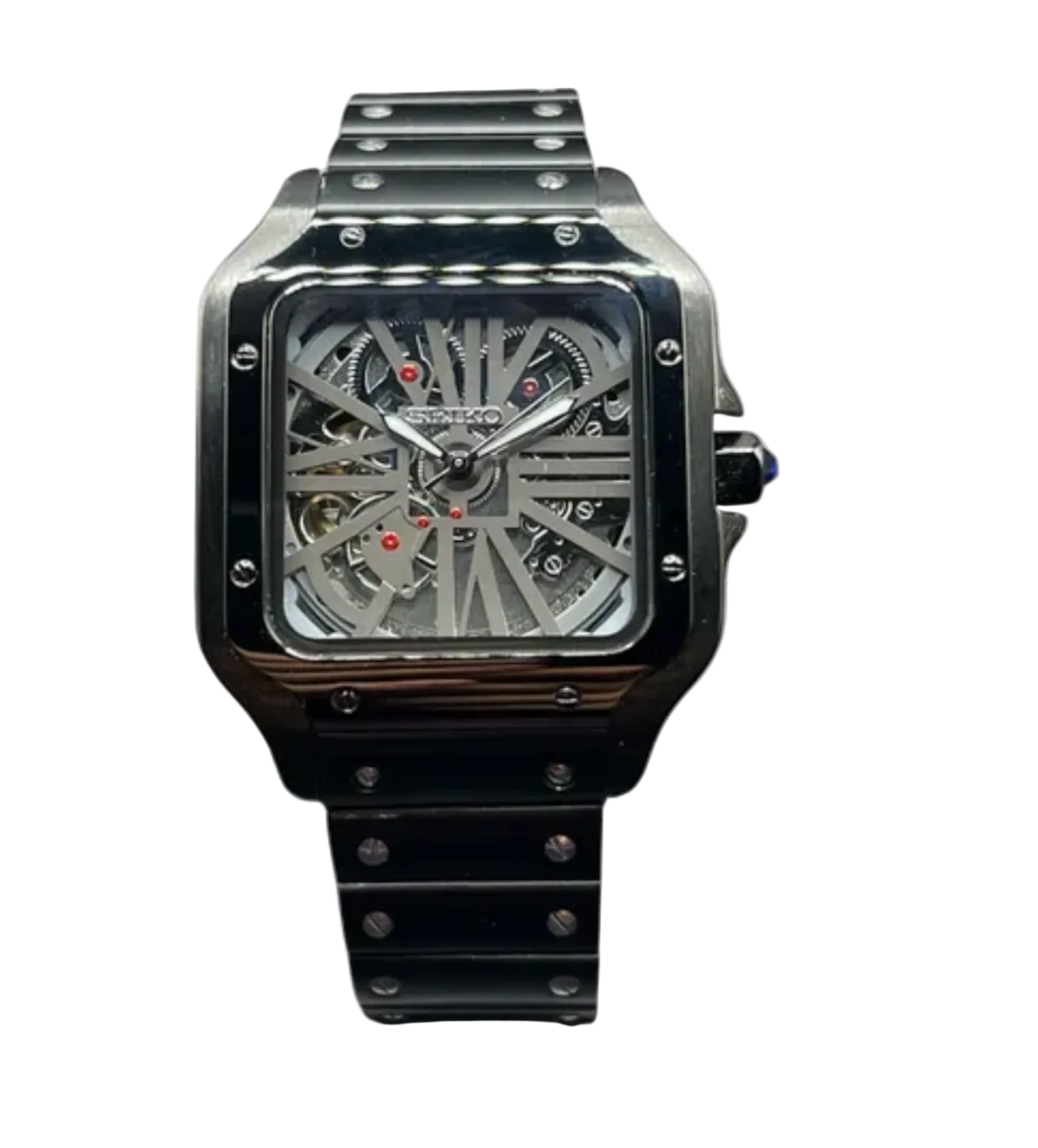 Reloj Seiko Skeleton Black