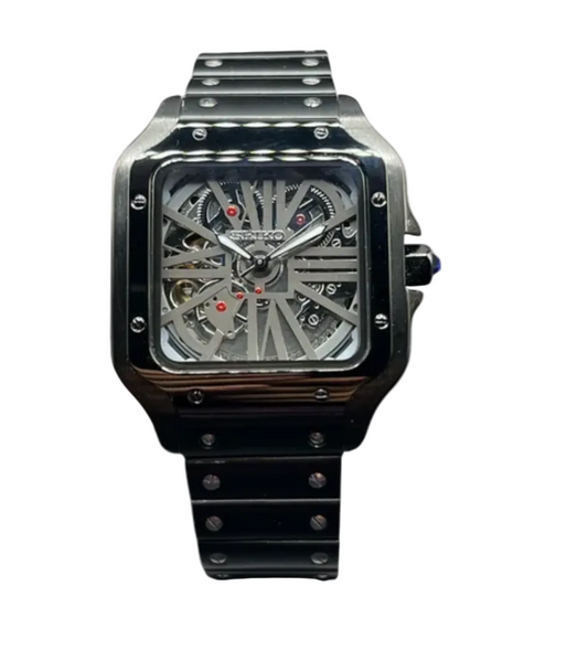 Reloj Seiko Skeleton Black
