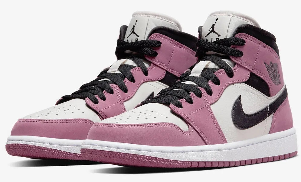 Jordan 1 Mid Berry Pink