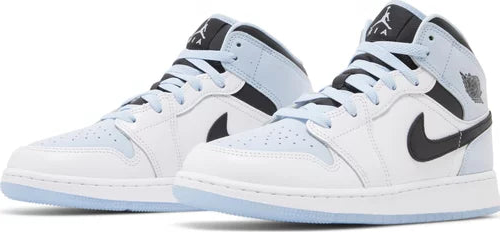 Jordan 1 Mid White Ice Blue